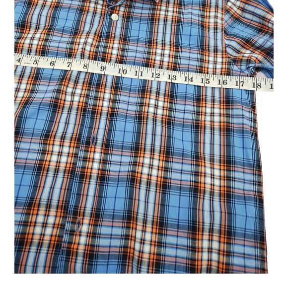 Old Navy Junior Men's Shirt Multicolor Plaid Long Sleeve Button Up Front Sz XL - Picture 9 of 14